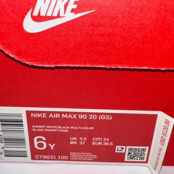 Nike Air Max Bubble Pack Grade School 6Y NWT, unique bubble wrap texture - Picture 6 of 7
